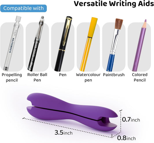 人體工學握筆器 3入組 Ergonomic Dual-Head Pencil Grips 3-Pack