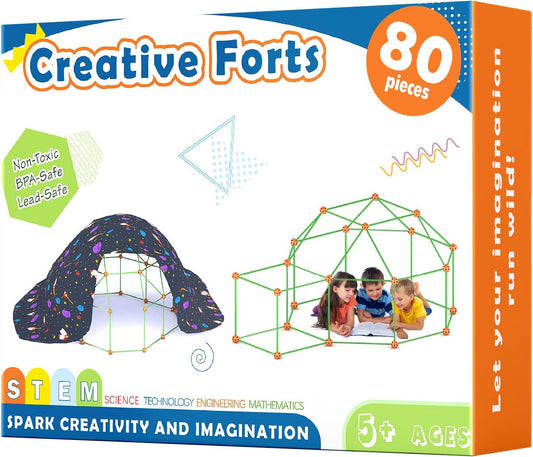 Tiny Land 城堡搭建套組 80件 Fort Builder Kit 80-Piece