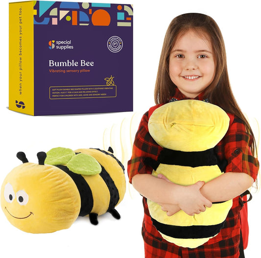 振動毛公仔(小蜜蜂) Special Supplies Vibrating Pillow (Bumble Bee)