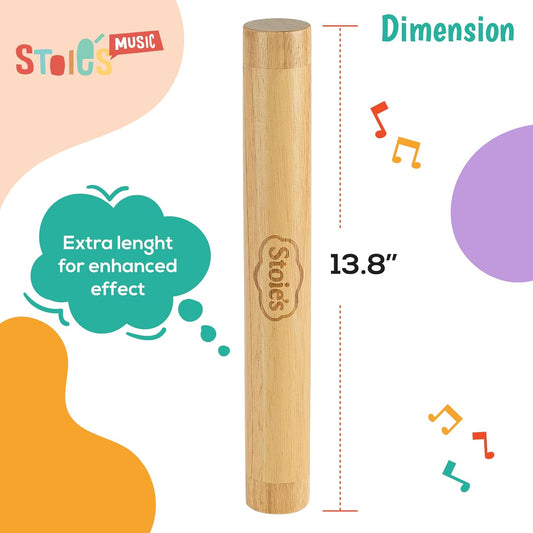 Stoie's 專業級木製雨聲筒 Professional Wooden Rainstick