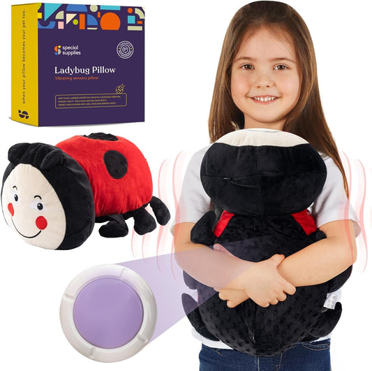 振動毛公仔(小甲蟲) Special Supplies Vibrating Pillow (ladybug)