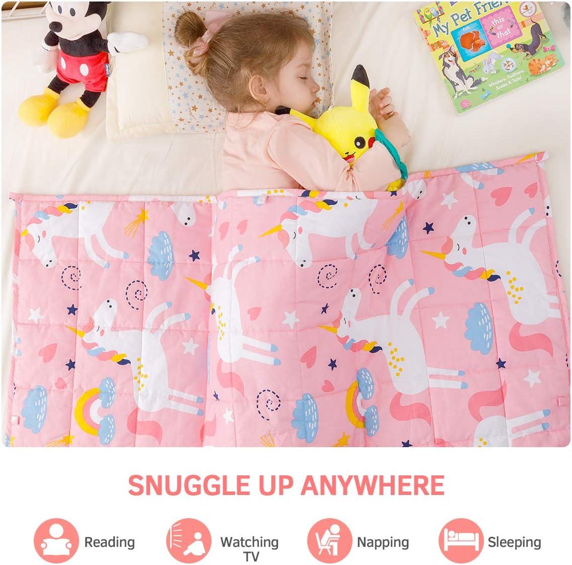 Mr. Sandman 獨角獸彩虹加壓被系列 Unicorn Weighted Blanket Series