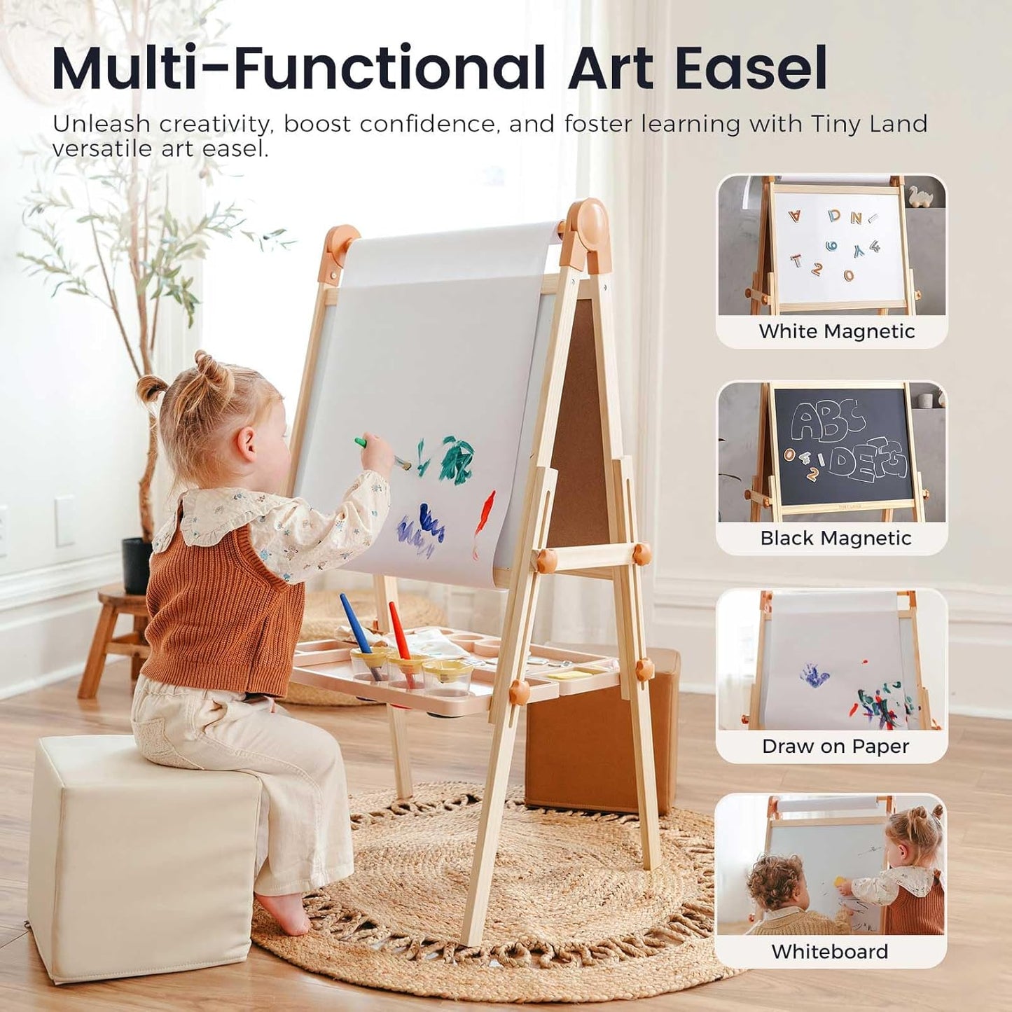 Tiny Land 雙面磁性畫架 Dual-Side Easel