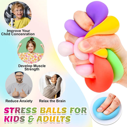 12入舒壓慢回彈球 12-Pack Slow-Rise Stress Balls
