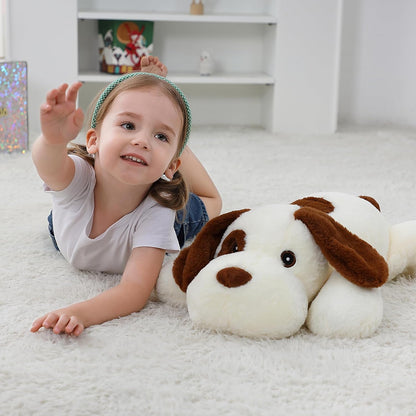 磅加壓安撫白色狗狗玩偶 5lbs Weighted White Dog Plush