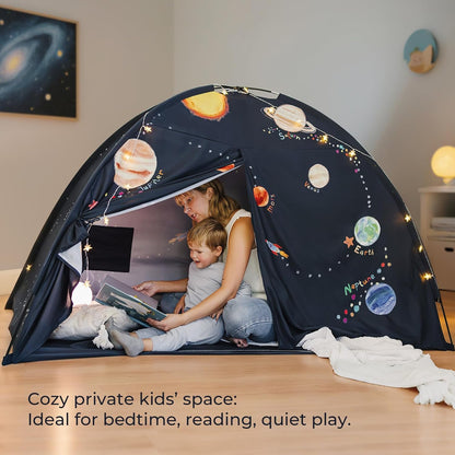 太空星系兒童床帳篷 (9大行星設計) Space Galaxy Bed Tent - 9 Planets Sleeping Canopy