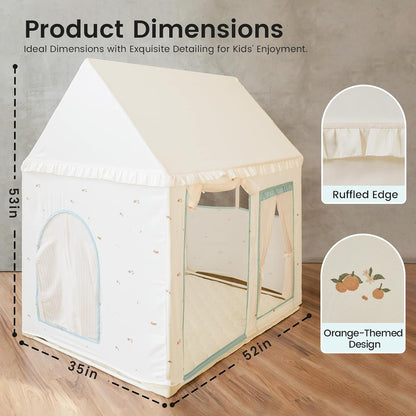 Tiny Land 藍白遊戲帳篷 Blue & White Play Tent
