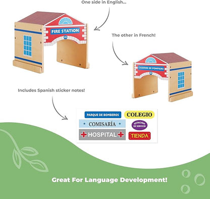 Guidecraft 社區建築組 Community Buildings