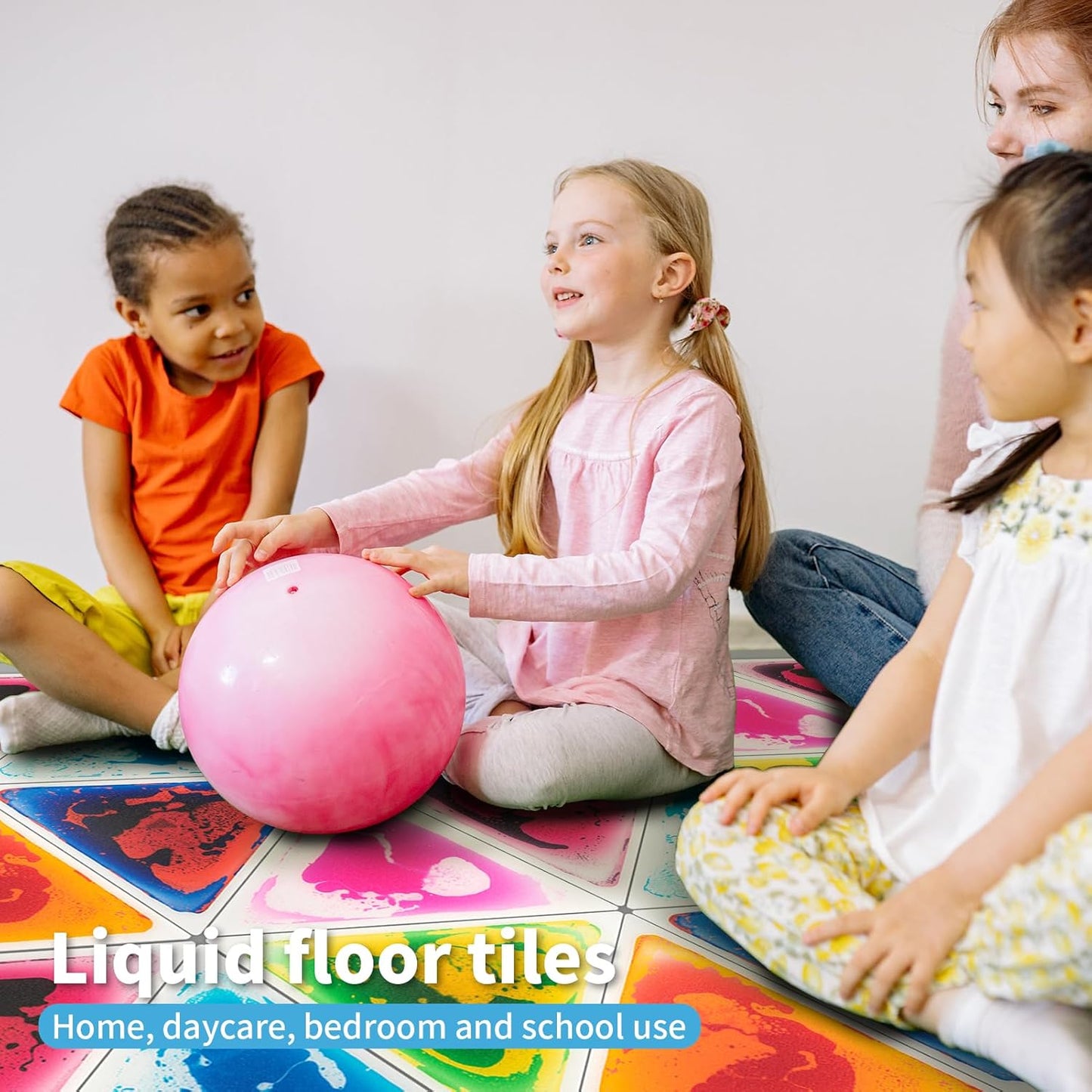 三角形流動液體感官地墊套裝 6入 Triangle Liquid Sensory Floor Tiles Set of 6