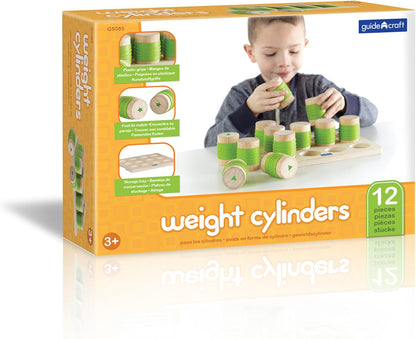 Guidecraft 重量筒配對遊戲 Weight Cylinders