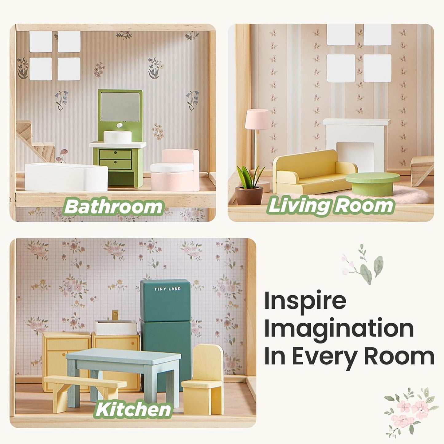 Tiny Land 森林風娃娃屋 Forest Dollhouse
