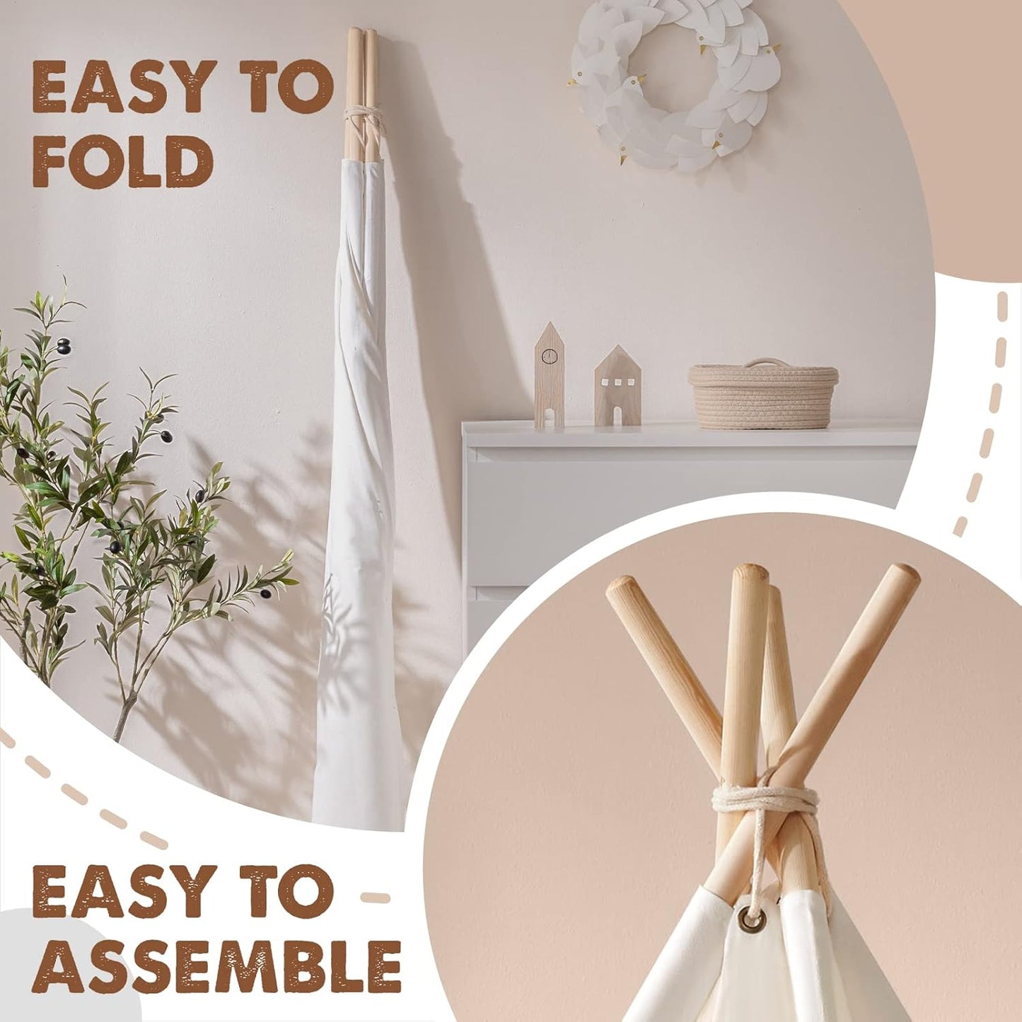 Tiny Land 兒童三角帳篷 Kids Teepee Tent