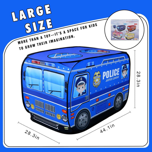 警車造型兒童快開遊戲帳篷 Police Car Pop-Up Play Tent