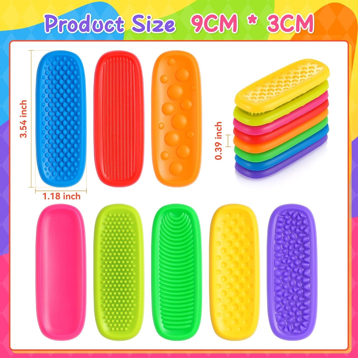 吸盤式感統條 Suction Sensory Strips