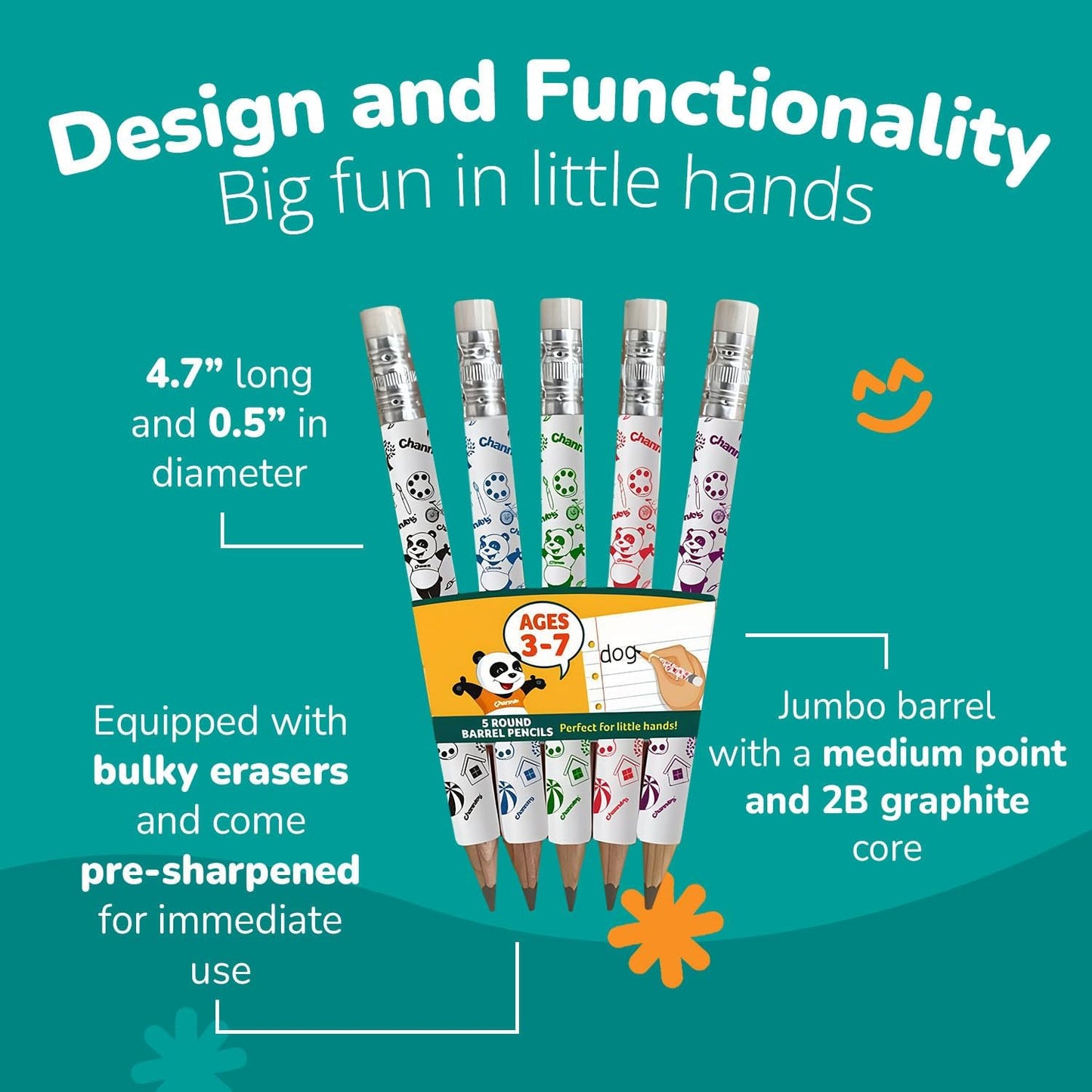 Channie's 我的第一支鉛筆 幼兒專用 My First Pencil Preschool Specific