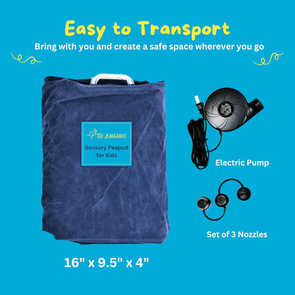 Ted Kangaroo 充氣感官豆莢 Inflatable Sensory Pod