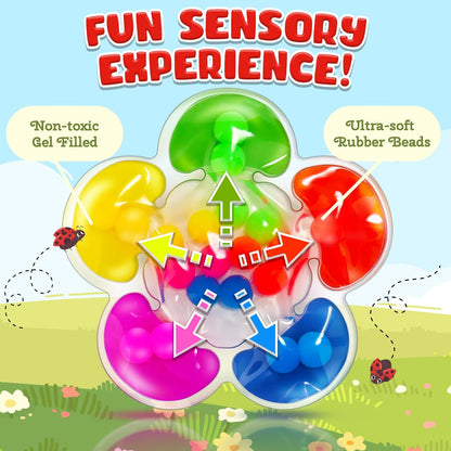 花朵顏色分類感官玩具 Color Sorting Sensory Toy
