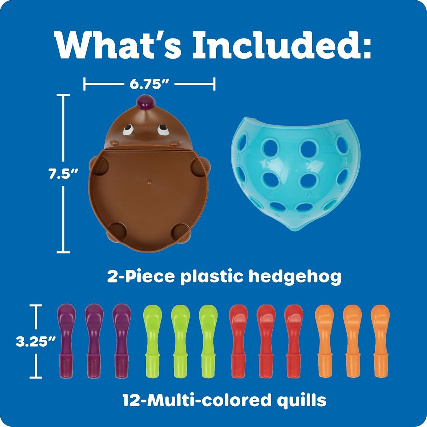 Learning Resources 刺蝟小尖峰 Spike The Fine Motor Hedgehog