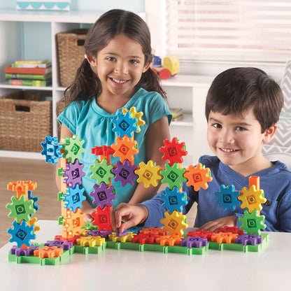 Learning Resources 齒輪創建組100件豪華版 Gears! Gears! Gears! 100-Piece Deluxe