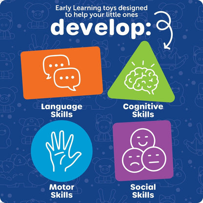 Learning Resources 形狀花園堆疊組 Stacking Shapes Garden