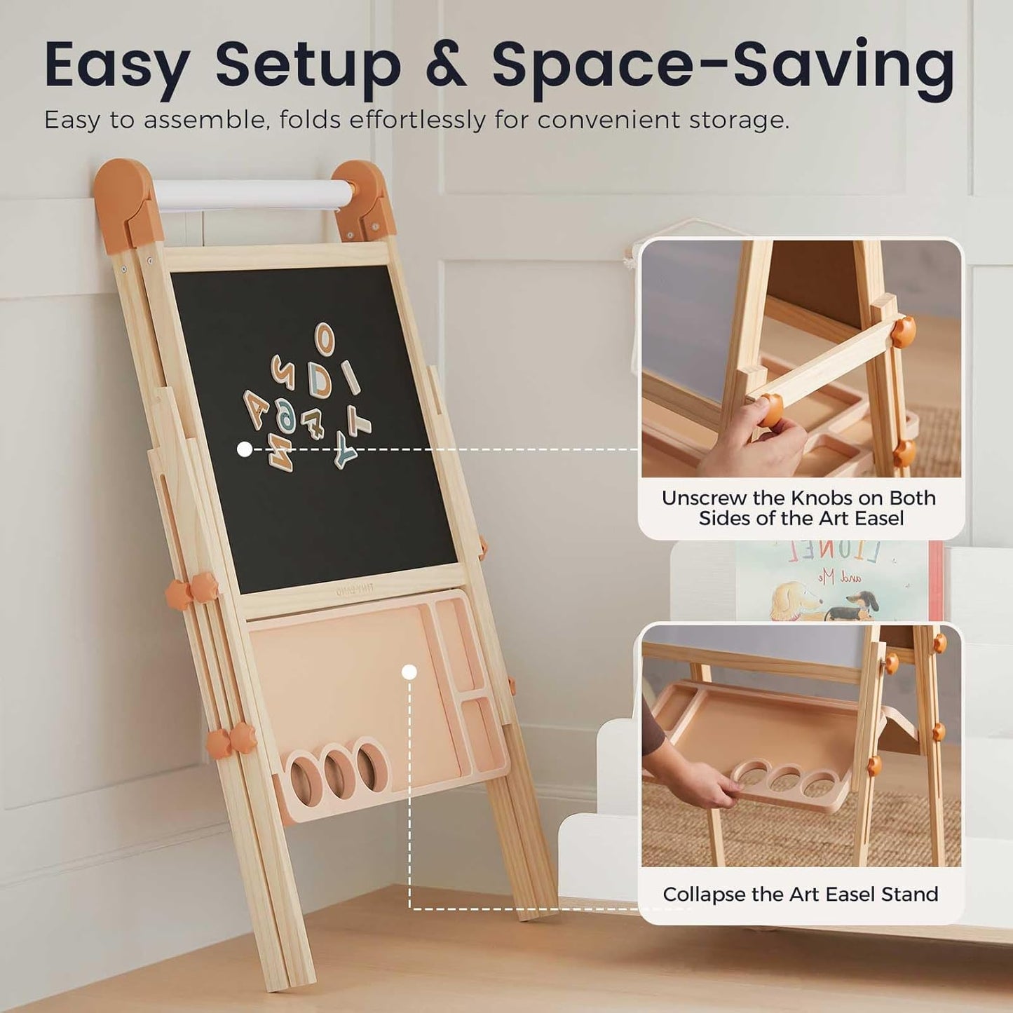 Tiny Land 雙面磁性畫架 Dual-Side Easel