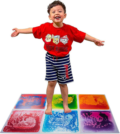 液體感統地墊 50x50cm 六片裝 6-Tile Sensory Floor Mat 50x50cm 6-Pack