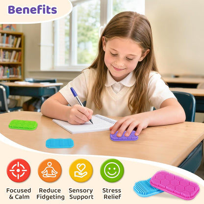 觸覺感統舒壓貼條 8入 Bristle Tactile Sensory Calm Strips 8pcs