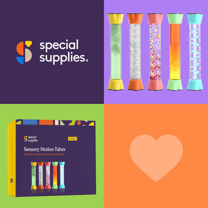 Special Supplies 彩色液體流動氣泡管 Liquid Motion Bubbler Toy