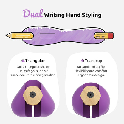 人體工學握筆器 3入組 Ergonomic Dual-Head Pencil Grips 3-Pack
