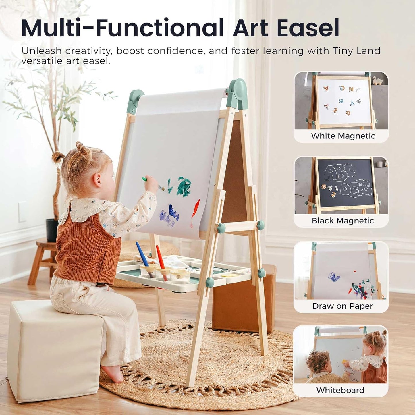 Tiny Land 雙面磁力畫架 Dual-Side Easel