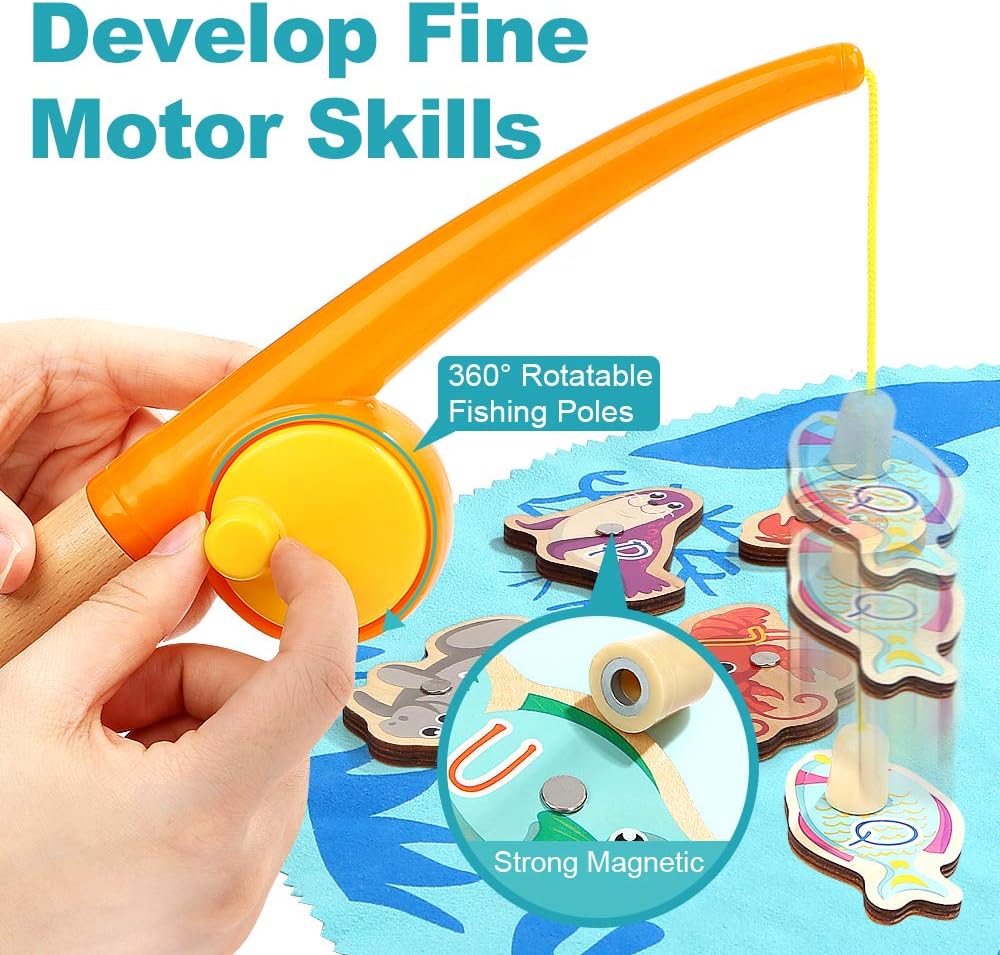 磁性釣魚玩具 TOP BRIGHT Magnetic Fishing Game