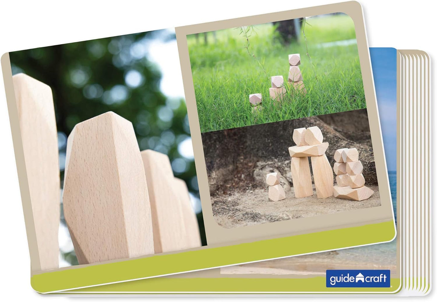 Guidecraft 木製立石積木組 Wood Stackers
