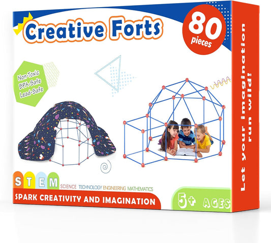 Tiny Land 城堡搭建套組 80件 Fort Builder Kit 80-Piece