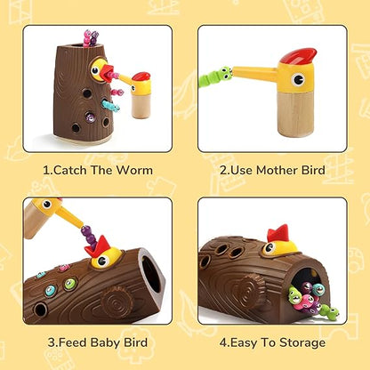 磁性喂鳥玩具 TOP BRIGHT Magnetic Bird Feeding Toy