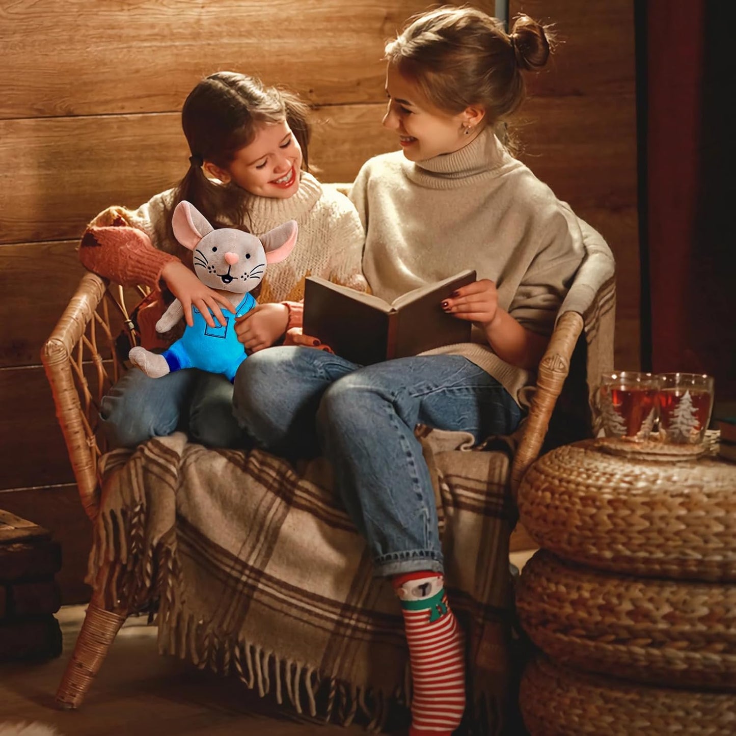 經典繪本絨毛玩偶組 Classic Book Plush Set "Give a Mouse a Cookie"