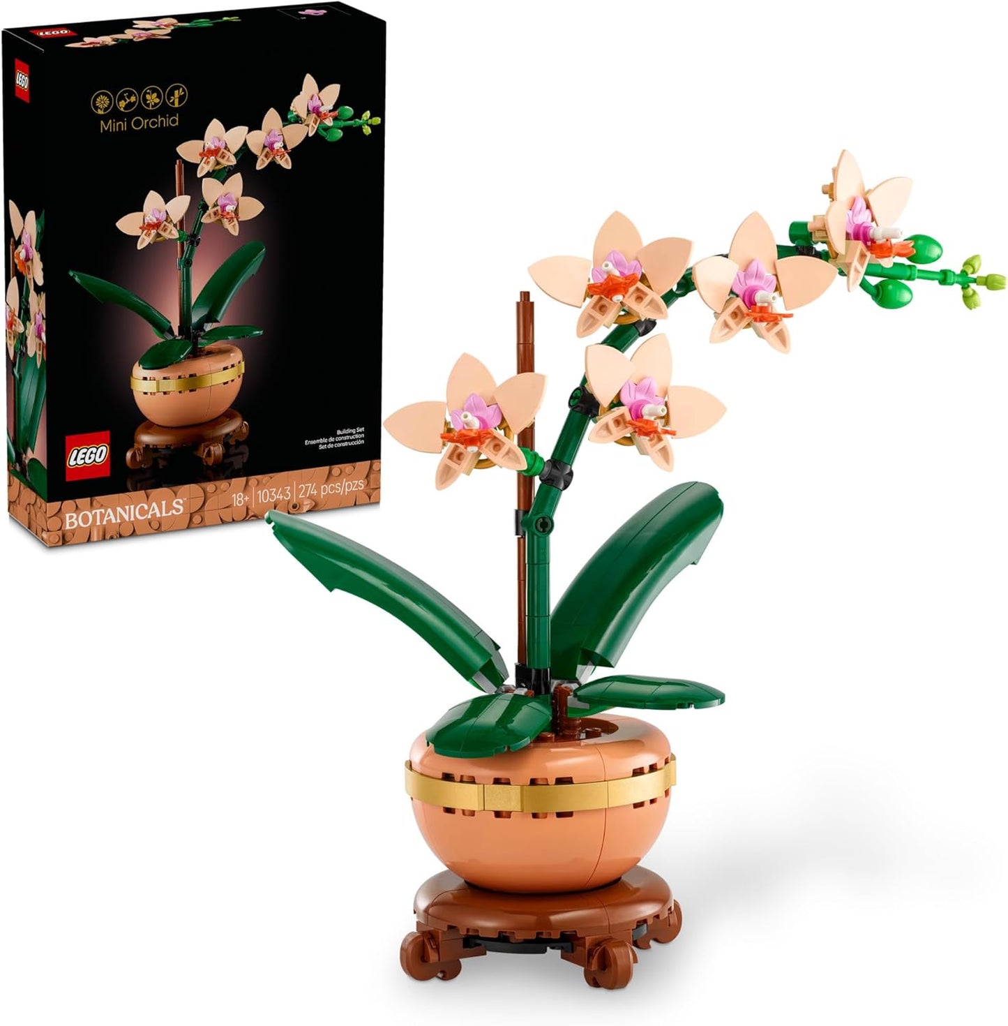LEGO 迷你蘭花植物系列 LEGO Botanicals Mini Orchid