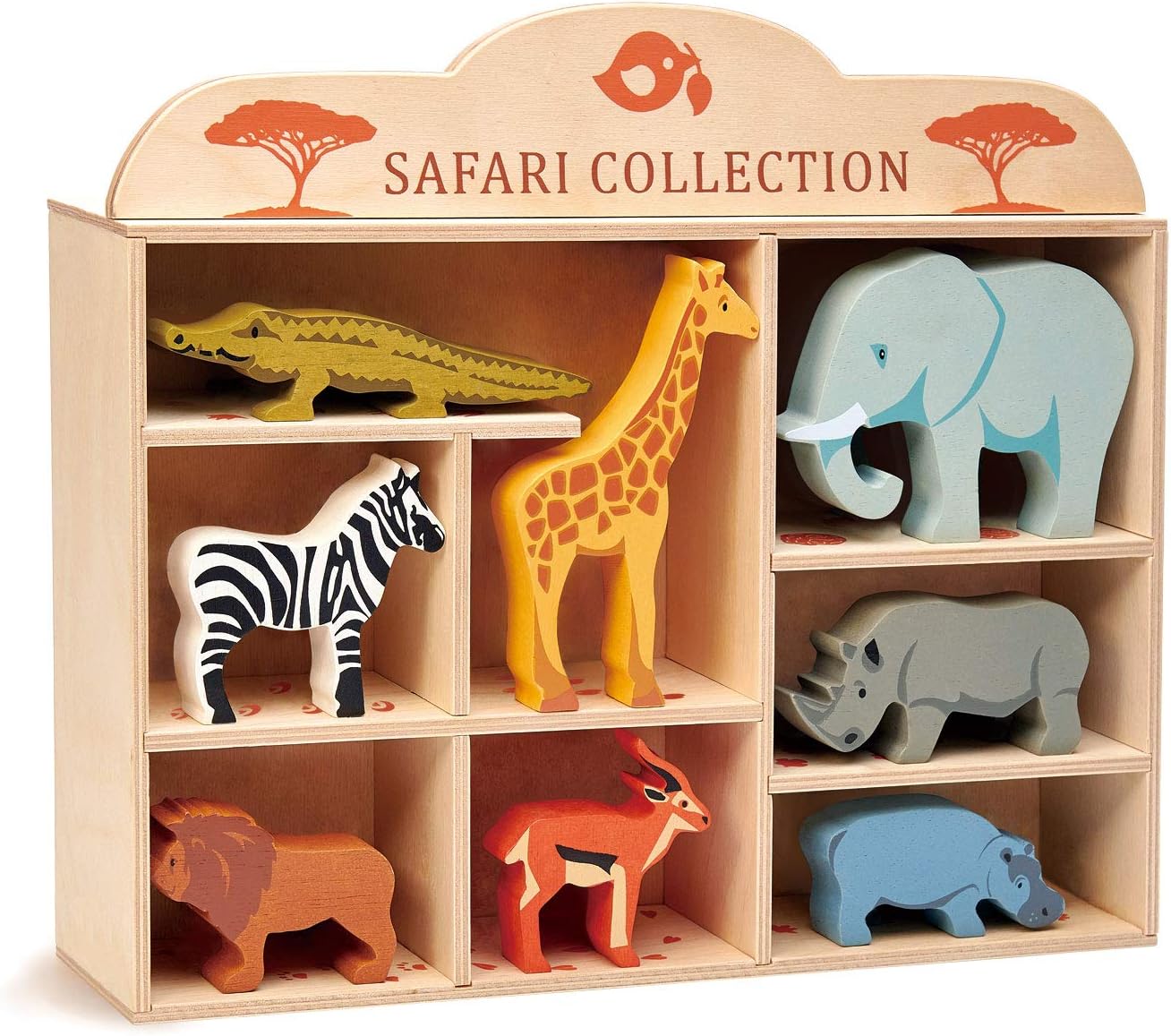 Tender Leaf 野生動物木製套組 Safari Animals