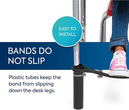 Bouncyband 彈力桌腳帶 10組入 Desk Bands 10PCS