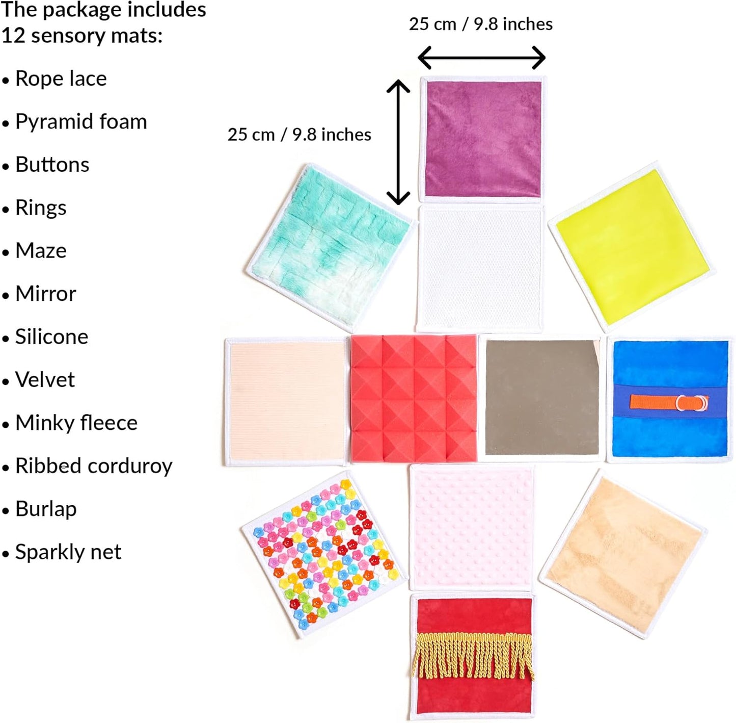 ODOXIA 12合1 兒童感統牆面板 12-in-1 Sensory Wall Panels Set 4
