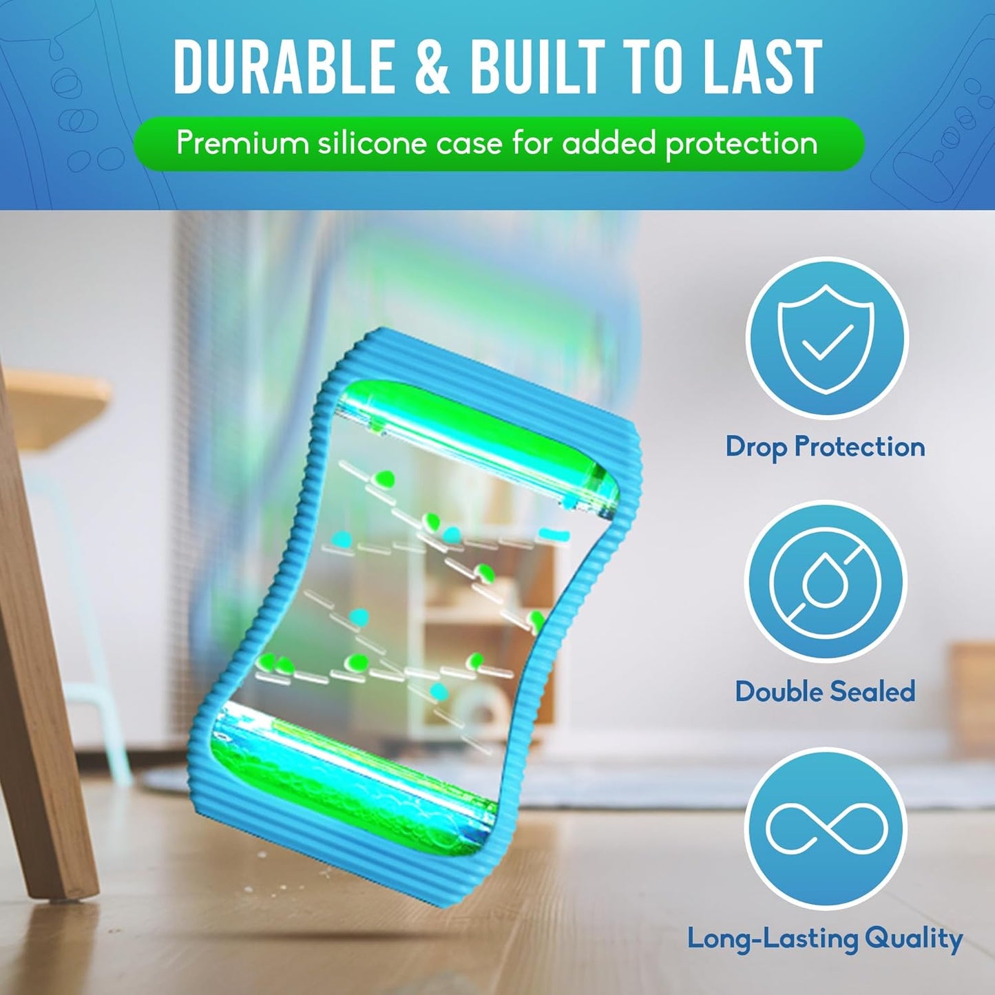 BUNMO 液體流光紓壓計時器 Liquid Motion Bubbler Sensory Timer