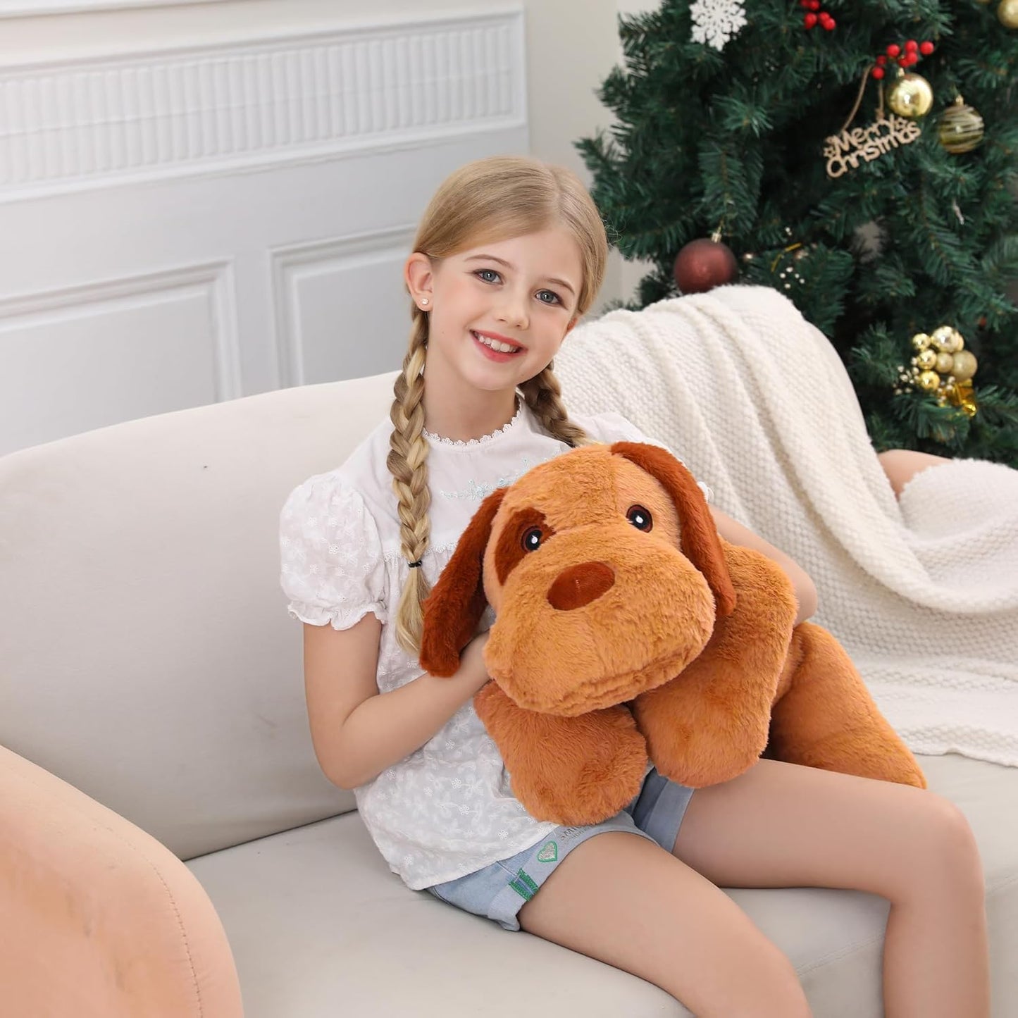 5磅加壓安撫狗狗玩偶 5lbs Weighted Dog Plush