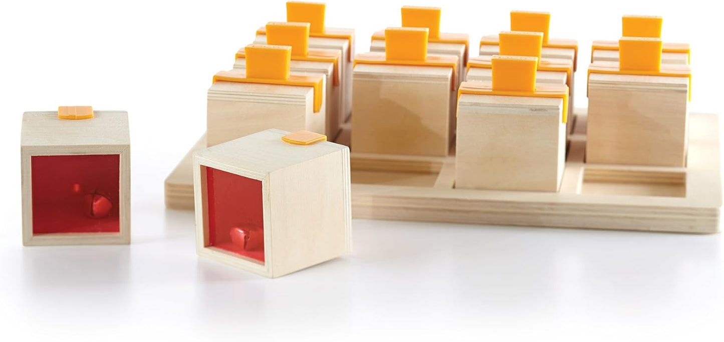Guidecraft 躲貓貓聲音配對盒 Peekaboo Sound Boxes