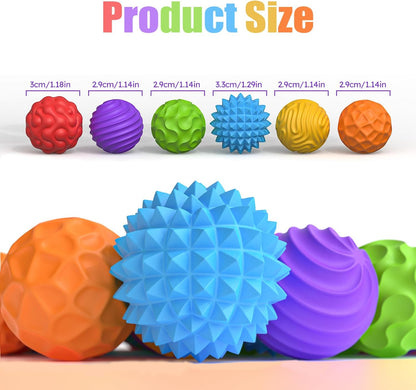 矽膠磁力感官解壓球套裝 Silicone Magnetic Sensory Fidget Balls Set