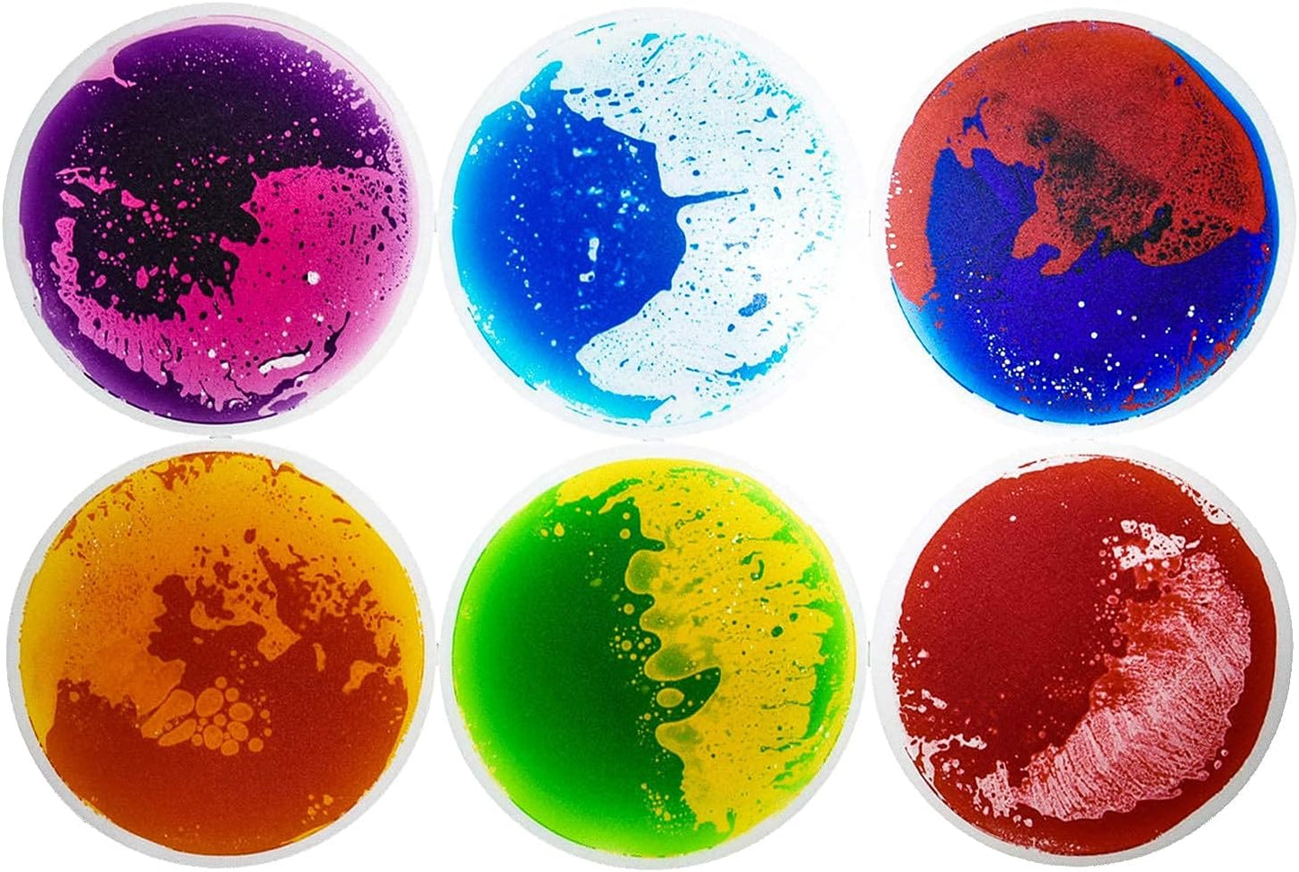 Art3d 圓形液體感統地墊 50cm直徑六片裝 Art3d Round Liquid Tiles 19.7" Diameter 6-Pack