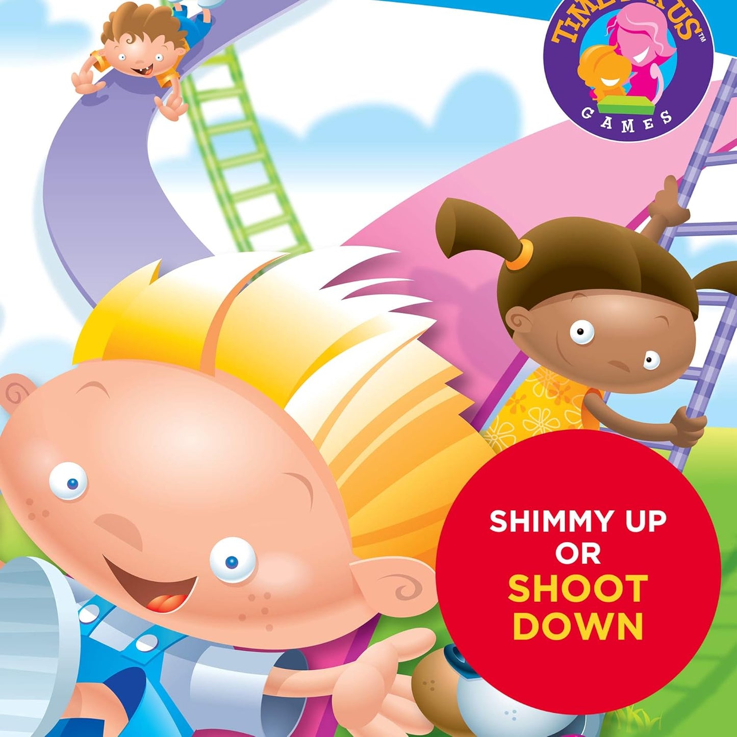 Chutes and Ladders 兒童版 Hasbro Gaming Chutes and Ladders Board Game