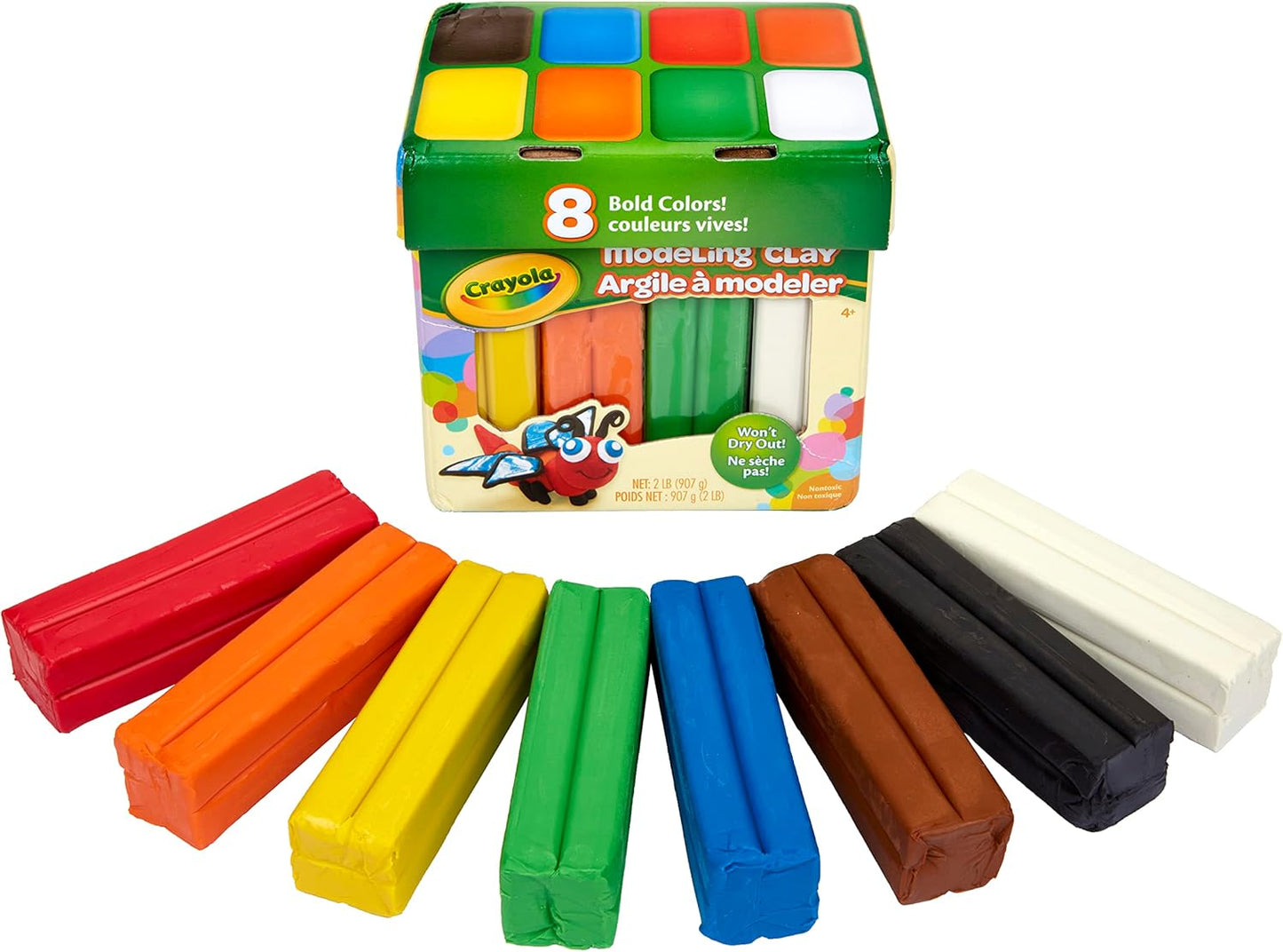 Crayola 鮮色造型黏土2磅套裝 Modeling Clay 2lb Set
