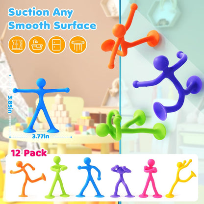 LESONG 靜音柔韌感統玩具 12入組 Quiet Bendable Fidget Toys