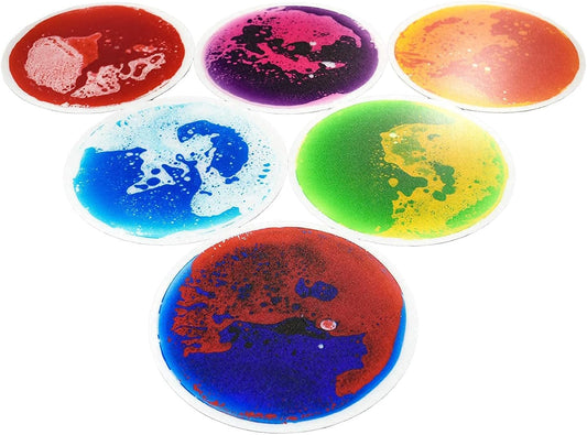 Art3d 圓形液體感統地墊 50cm直徑六片裝 Art3d Round Liquid Tiles 19.7" Diameter 6-Pack