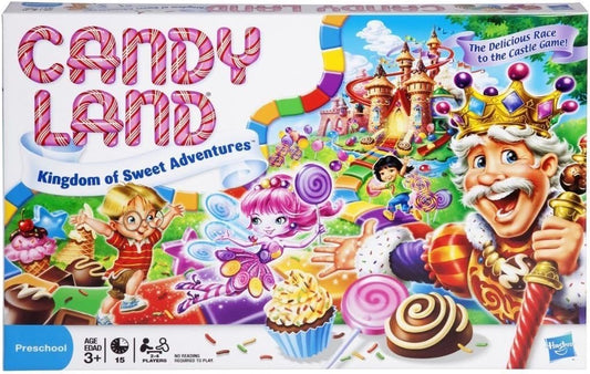 Candy Land 兒童版 Hasbro Gaming Candy Land Kingdom of Sweet Adventures Board Game