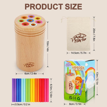 木質顏色分類玩具 Color Sorting Toy